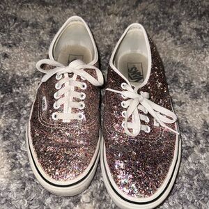Multicolor glitter vans. Women’s.